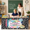 image:imagePersonalized Teacher Desk Skirt Black amp White Composition Notebook Table Skirt First Day of School Desk Curtain Skirts Table Cover for Teachers Back to School Classroom Decor 10N03