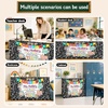image:imagePersonalized Teacher Desk Skirt Black amp White Composition Notebook Table Skirt First Day of School Desk Curtain Skirts Table Cover for Teachers Back to School Classroom Decor 10N08