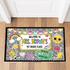 image:imagePersonlized Name Teacher Doormat Custom Notebook Classroom Mat Back to School Doormat for Teachers  Welcome to Class Floor Mat for Kindergarten Preschool GiftCute Notebook
