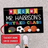 image:imagePersonlized Name Teacher Doormat Custom Notebook Classroom Mat Back to School Doormat for Teachers  Welcome to Class Floor Mat for Kindergarten Preschool GiftGym Class