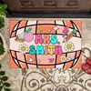 image:imagePersonlized Name Teacher Doormat Custom Notebook Classroom Mat Back to School Doormat for Teachers  Welcome to Class Floor Mat for Kindergarten Preschool GiftGroovy Style