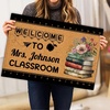 image:imagePersonlized Name Teacher Doormat Custom Notebook Classroom Mat Back to School Doormat for Teachers  Welcome to Class Floor Mat for Kindergarten Preschool GiftWelcome to 