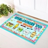 image:imagePersonlized Name Teacher Doormat Custom Notebook Classroom Mat Back to School Doormat for Teachers  Welcome to Class Floor Mat for Kindergarten Preschool GiftAlphabet Letter