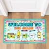 image:imagePersonlized Name Teacher Doormat Custom Notebook Classroom Mat Back to School Doormat for Teachers  Welcome to Class Floor Mat for Kindergarten Preschool GiftAlphabet Letter
