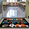 image:imagePersonlized Name Teacher Doormat Custom Notebook Classroom Mat Back to School Doormat for Teachers  Welcome to Class Floor Mat for Kindergarten Preschool GiftGym Class