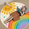 image:imageWheel of Feelings and Emotions Round Rug Mental Health Educational Rug for Classroom Calming Rug Emotions Feeling Carpet ABC Feelings for Kids Therapist Back to School Gifts LovelySt02