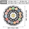 image:imageWheel of Feelings and Emotions Round Rug Mental Health Educational Rug for Classroom Calming Rug Emotions Feeling Carpet ABC Feelings for Kids Therapist Back to School Gifts LovelyEmotion Face