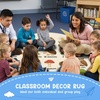 image:imageWheel of Feelings and Emotions Round Rug Mental Health Educational Rug for Classroom Calming Rug Emotions Feeling Carpet ABC Feelings for Kids Therapist Back to School Gifts LovelySt01