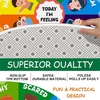 image:imageWheel of Feelings and Emotions Round Rug Mental Health Educational Rug for Classroom Calming Rug Emotions Feeling Carpet ABC Feelings for Kids Therapist Back to School Gifts LovelyI Am01
