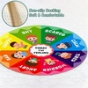 image:imageWheel of Feelings and Emotions Round Rug Mental Health Educational Rug for Classroom Calming Rug Emotions Feeling Carpet ABC Feelings for Kids Therapist Back to School Gifts LovelyI Am01