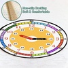 image:imageWheel of Feelings and Emotions Round Rug Mental Health Educational Rug for Classroom Calming Rug Emotions Feeling Carpet ABC Feelings for Kids Therapist Back to School Gifts LovelyClock