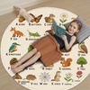 image:imageWheel of Feelings and Emotions Round Rug Mental Health Educational Rug for Classroom Calming Rug Emotions Feeling Carpet ABC Feelings for Kids Therapist Back to School Gifts LovelySt01