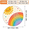 image:imageWheel of Feelings and Emotions Round Rug Mental Health Educational Rug for Classroom Calming Rug Emotions Feeling Carpet ABC Feelings for Kids Therapist Back to School Gifts LovelySt02