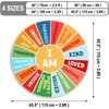 image:imageWheel of Feelings and Emotions Round Rug Mental Health Educational Rug for Classroom Calming Rug Emotions Feeling Carpet ABC Feelings for Kids Therapist Back to School Gifts LovelyI Am02