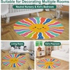 image:imageWheel of Feelings and Emotions Round Rug Mental Health Educational Rug for Classroom Calming Rug Emotions Feeling Carpet ABC Feelings for Kids Therapist Back to School Gifts LovelySt05