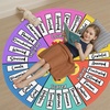 image:imageWheel of Feelings and Emotions Round Rug Mental Health Educational Rug for Classroom Calming Rug Emotions Feeling Carpet ABC Feelings for Kids Therapist Back to School Gifts LovelyFace Emotion