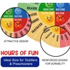image:imageWheel of Feelings and Emotions Round Rug Mental Health Educational Rug for Classroom Calming Rug Emotions Feeling Carpet ABC Feelings for Kids Therapist Back to School Gifts LovelyZone