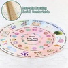 image:imageWheel of Feelings and Emotions Round Rug Mental Health Educational Rug for Classroom Calming Rug Emotions Feeling Carpet ABC Feelings for Kids Therapist Back to School Gifts LovelyLovely