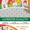 image:imageWheel of Feelings and Emotions Round Rug Mental Health Educational Rug for Classroom Calming Rug Emotions Feeling Carpet ABC Feelings for Kids Therapist Back to School Gifts LovelyColorful