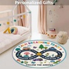 image:imageWheel of Feelings and Emotions Round Rug Mental Health Educational Rug for Classroom Calming Rug Emotions Feeling Carpet ABC Feelings for Kids Therapist Back to School Gifts LovelySt06