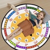 image:imageWheel of Feelings and Emotions Round Rug Mental Health Educational Rug for Classroom Calming Rug Emotions Feeling Carpet ABC Feelings for Kids Therapist Back to School Gifts LovelyClock