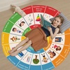image:imageWheel of Feelings and Emotions Round Rug Mental Health Educational Rug for Classroom Calming Rug Emotions Feeling Carpet ABC Feelings for Kids Therapist Back to School Gifts LovelyColorful