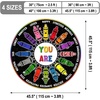 image:imageWheel of Feelings and Emotions Round Rug Mental Health Educational Rug for Classroom Calming Rug Emotions Feeling Carpet ABC Feelings for Kids Therapist Back to School Gifts LovelyEmotion Pencil
