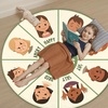 image:imageWheel of Feelings and Emotions Round Rug Mental Health Educational Rug for Classroom Calming Rug Emotions Feeling Carpet ABC Feelings for Kids Therapist Back to School Gifts LovelyMy Feelings