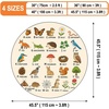 image:imageWheel of Feelings and Emotions Round Rug Mental Health Educational Rug for Classroom Calming Rug Emotions Feeling Carpet ABC Feelings for Kids Therapist Back to School Gifts LovelySt01