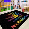 image:imageClassroom Rugs for Kid Kids Rugs for Bedroom Boys Colorful Crayon Carpet Class Kids Rugs for Playroom NonSlip Large Classroom Rug Soft Teacher Rug Welcome to Clasroom MatColorful Crayson  Black