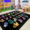 image:imageClassroom Rugs for Kid Kids Rugs for Bedroom Boys Colorful Crayon Carpet Class Kids Rugs for Playroom NonSlip Large Classroom Rug Soft Teacher Rug Welcome to Clasroom MatAbc Colorful
