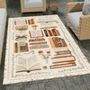 image:imageCustom Bookshelf Rug Classroom Library Rugs  Reading Rug for Classroom Today a Reader Tomorrow a Leader Rugs Cozy Class Decor Motivational Carpet Mat for Kids Teachers LibraryStyle 1