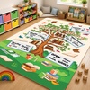 image:imageCustom Bookshelf Rug Classroom Library Rugs  Reading Rug for Classroom Today a Reader Tomorrow a Leader Rugs Cozy Class Decor Motivational Carpet Mat for Kids Teachers LibraryReading Tree