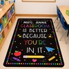 image:imagePersonalized Motivational Classroom Rug for Kids  You are Positive Affirmation Mat  Growth Mindset Rectangular Rug Colorful Classroom Decor Carpet Floor Mat for Kindergarten Colorful Sunshine2 You Are