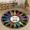 image:imageWheel of Feelings and Emotions Round Rug Mental Health Educational Rug for Classroom Calming Rug Emotions Feeling Carpet ABC Feelings for Kids Therapist Back to School Gifts LovelyEmotion Pencil