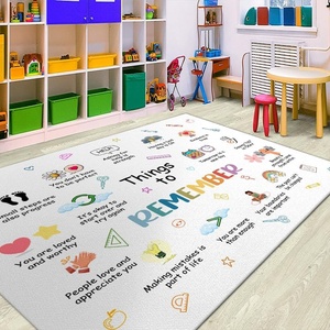 image:imageClassroom Rugs for Kid Kids Rugs for Bedroom Boys Colorful Crayon Carpet Class Kids Rugs for Playroom NonSlip Large Classroom Rug Soft Teacher Rug Welcome to Clasroom MatThings to Remember Rug