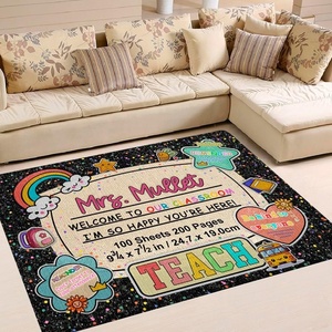 image:imageClassroom Rugs for Kid Kids Rugs for Bedroom Boys Colorful Crayon Carpet Class Kids Rugs for Playroom NonSlip Large Classroom Rug Soft Teacher Rug Welcome to Clasroom MatNotebookstyle 04