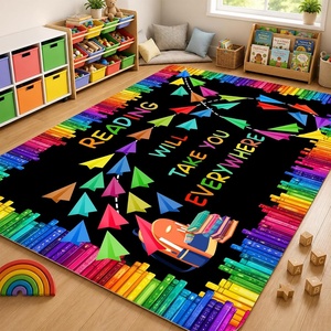 image:imageCustom Bookshelf Rug Classroom Library Rugs  Reading Rug for Classroom Today a Reader Tomorrow a Leader Rugs Cozy Class Decor Motivational Carpet Mat for Kids Teachers LibraryStyle 9