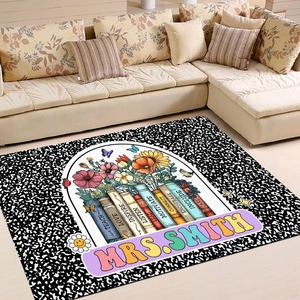 image:imageCustom Composition Notebook Classroom Rugs for Kids Kids Rugs for Bedroom Boys Pastel Rug for Classroom NonSlip Large Classroom Rug Back to School Style 2 x 3 RectangularComposition