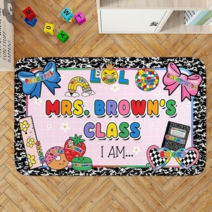 image:imageCustom Composition Notebook Classroom Rugs for Kids Kids Rugs for Bedroom Boys Pastel Rug for Classroom NonSlip Large Classroom Rug Back to School Style 2 x 3 RectangularClipboard Style