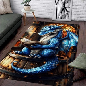 image:imageCustom Dragon Rugs for Living Room  Dragon Area Rug Washable Soft NonSlip Dragon Magical Fantasy Dragon Area Rug Dragon Carpet Bedroom Decor Dragon Rug 11 2x3ft3x5ft4x6ft5x8ftDragon Rug 09