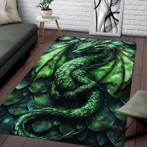 image:imageCustom Dragon Rugs for Living Room  Dragon Area Rug Washable Soft NonSlip Dragon Magical Fantasy Dragon Area Rug Dragon Carpet Bedroom Decor Dragon Rug 11 2x3ft3x5ft4x6ft5x8ftDragon Rug 04