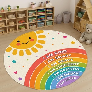 image:imageWheel of Feelings and Emotions Round Rug Mental Health Educational Rug for Classroom Calming Rug Emotions Feeling Carpet ABC Feelings for Kids Therapist Back to School Gifts LovelySt02