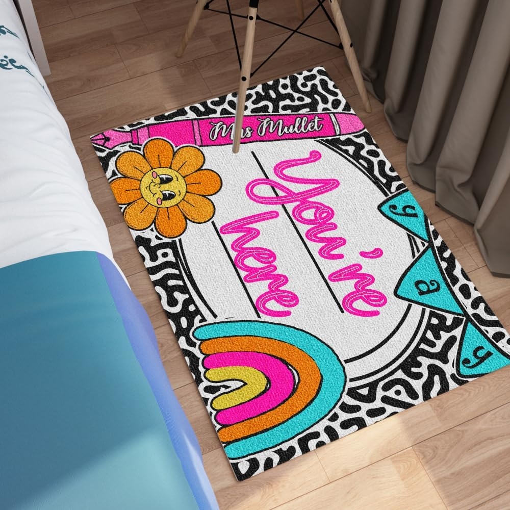 image:imageClassroom Welcome Doormat Custom Class Mat Classroom Door Mat Cute Composition Notebook Classroom Mat Doormat Clasroom Decor for Indoor Outdooor Teacher GiftsNotebookds02