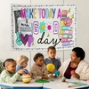 image:imageCHILLGEN Customized Classroom Tapestry Welcome Back To School Teacher Banner Hanger Teacher Tapestry with Name First Day of School Gifts for Playroom Classroom School Decor CLASS06CLASS02