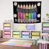 image:imageCHILLGEN Customized Classroom Tapestry Welcome Back To School Teacher Banner Hanger Teacher Tapestry with Name First Day of School Gifts for Playroom Classroom School Decor CLASS06CLASS03
