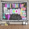 image:imageCHILLGEN Customized Classroom Tapestry Welcome Back To School Teacher Banner Hanger Teacher Tapestry with Name First Day of School Gifts for Playroom Classroom School Decor CLASS06CLASS02