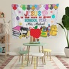 image:imageCHILLGEN Customized Classroom Tapestry Welcome Back To School Teacher Banner Hanger Teacher Tapestry with Name First Day of School Gifts for Playroom Classroom School Decor CLASS06CLASS07