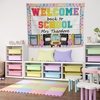image:imageCHILLGEN Customized Classroom Tapestry Welcome Back To School Teacher Banner Hanger Teacher Tapestry with Name First Day of School Gifts for Playroom Classroom School Decor CLASS06CLASS06