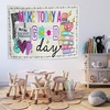 image:imageCHILLGEN Customized Classroom Tapestry Welcome Back To School Teacher Banner Hanger Teacher Tapestry with Name First Day of School Gifts for Playroom Classroom School Decor CLASS06CLASS02